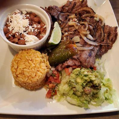 Carne Asada Plate