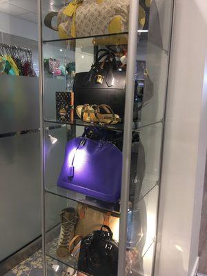 Louis Vuitton glass case