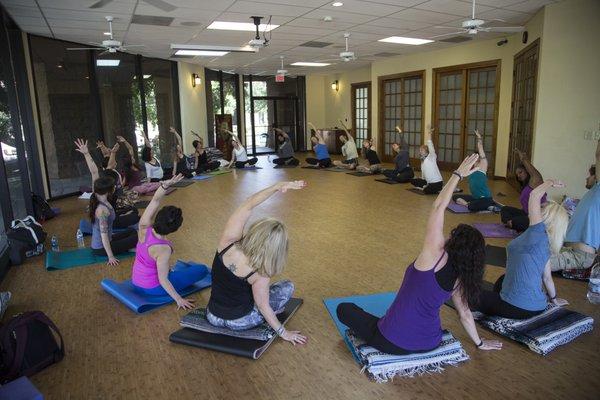 Unity Yoga strives to teach an authentic expression of yoga with a transformational approach, honoring a diversity of practices and