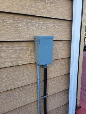 Outdoor junction box