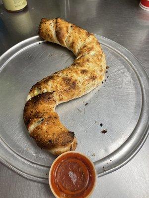 Sneak Stromboli  Only at mamás pizza  express Huntersville