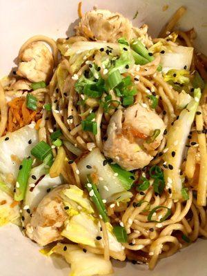 Chicken lo mein