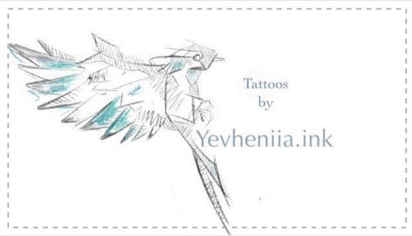 Tattoos by Yevheniia.ink