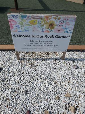 Very cool rock garden