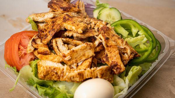 Grilled chicken salad