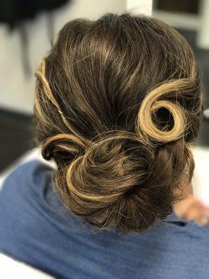 Wedding hair