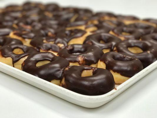 CHOCOLATE GLAZED!