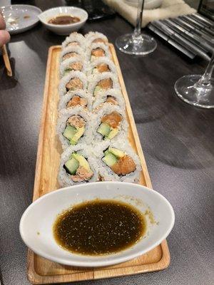 Rocky Mountain Roll and Zen Salmon Roll