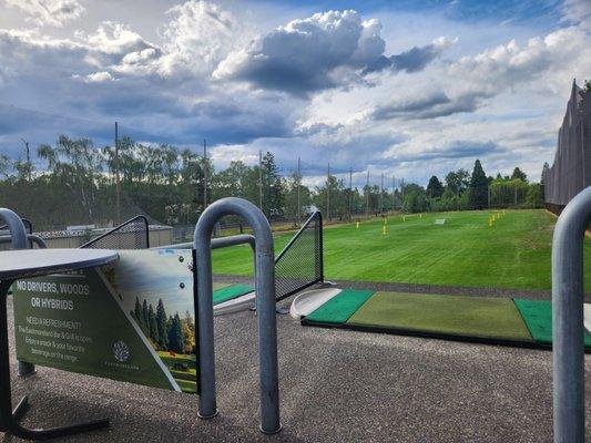 Driving range 2nd floor