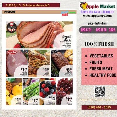 Weekly Offer.. Easter Special. Visit Apple Market, Best super market near Independence MO