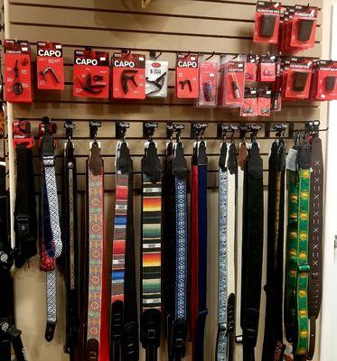 Straps, Capos & Accessories