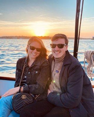 Sunset sail cruise