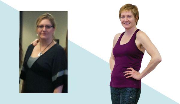 Owner Melanie McDowell lost 25 lbs