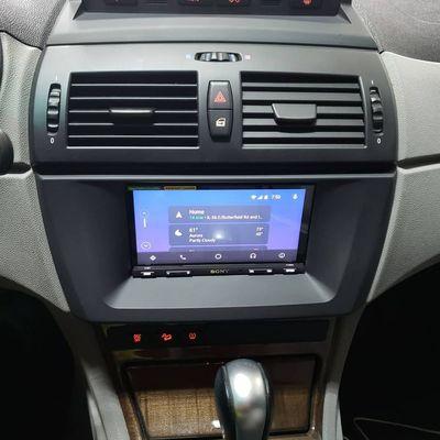 Bmw X3 Double Din radio conversion