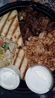 Mixed gyro platter..lunch special 11.95...delicious