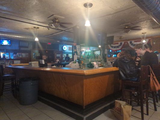 The bar on Thursday night.  The Yelp map is inaccurate, this place is near the beach