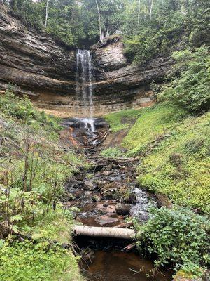 Munising Falls 800 ft from visitors center