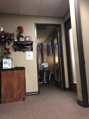 POV from where I sat while I waited for Dr. Nemow.