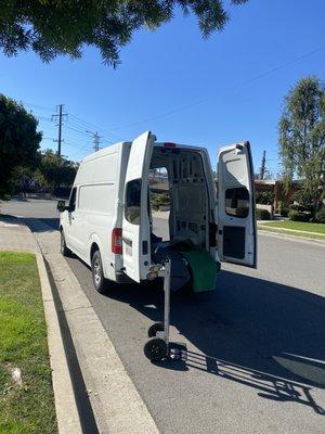 Large cargo van