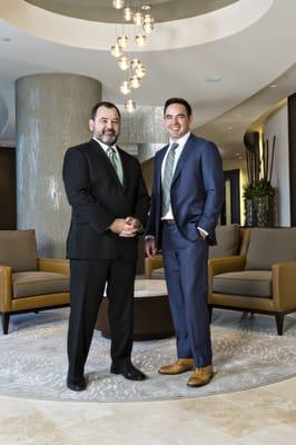 Rodney Drinnon and Ronald Wright are the co-managing partners of the McCathern Houston office.