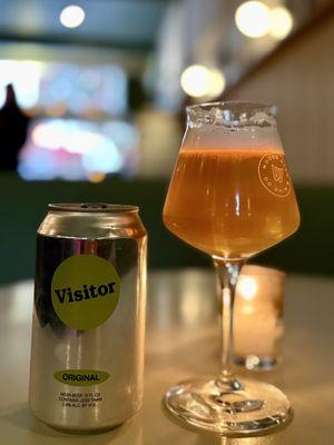 Visitor non-alcohol beer