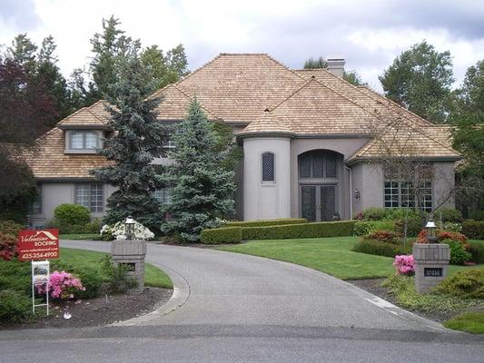 Gorgeous Shake Roof.