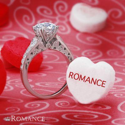 Engagement rings from our Romance Collection