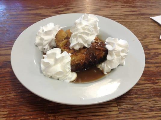 Good bread pudding... $3.50!