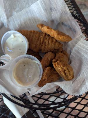 Basket of Tenders appetizer