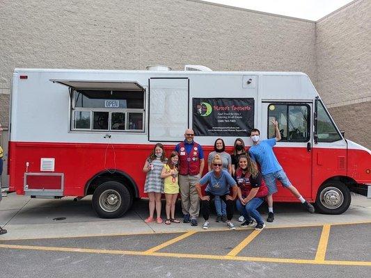 Taco truck with Lowe's team!