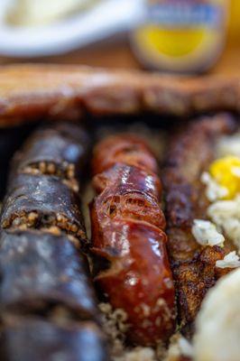 Morcilla (aka Blood Sausage) & Chorizo