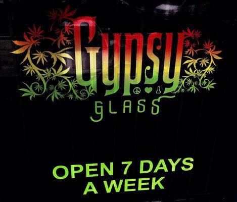 We're Open, Gypsy Gang!  10-7pm Mon-Saturday  10-5pm on Sundays