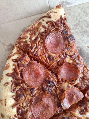 Pepperoni pizza