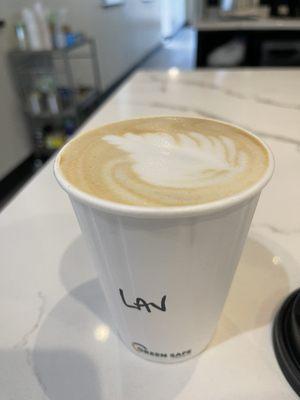 Lavender latte