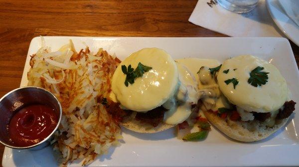 Texicana benedict. At a grocery store!!