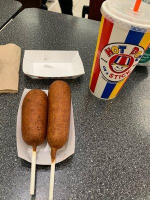 Cheese on a Stick, Beef Hot Dog on a Stick