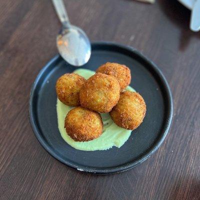 Spring Pea Arancini 3/22