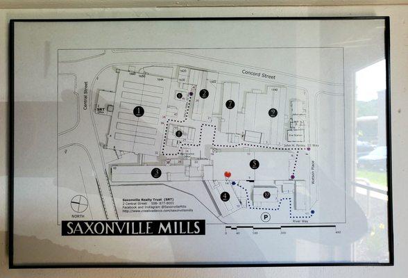 Mill complex map