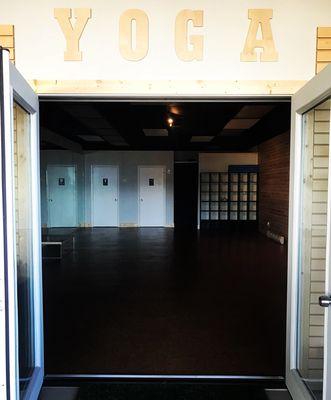 Our Yoga room is a spacious room with Eco-friendly Cork flooring which is naturally anti-microbial and anti-fungal.