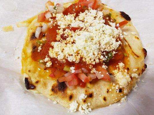 Tortilla con quesillo