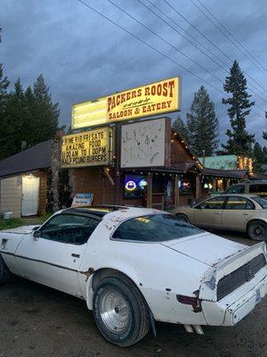 Yep, someone inside owns this awesome car.