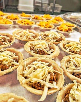 Mini Pies right before bake!