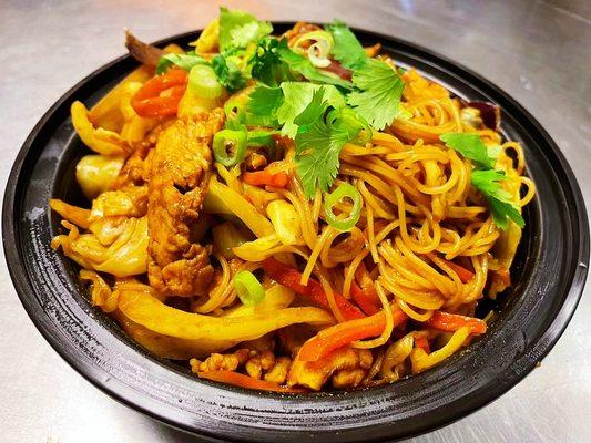 Singapore rice noodles