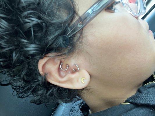 Tragus,Daith