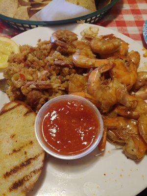 Shrimp boil is phenomenal.  Great service and pizza is also great.  And the wings????!!!!  Don't hesitate on this local favorite.