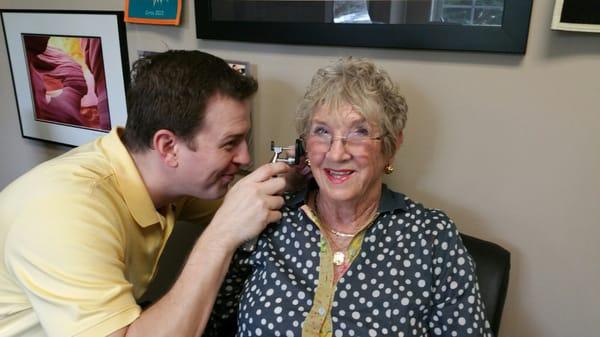 Finally getting my.mom's hearing checked!