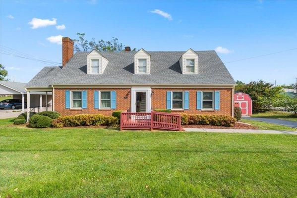 SOLD! Beautiful home in the Historic town of Appomattox, VA