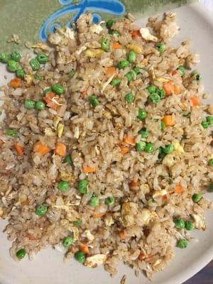 Veggie fried rice. This was relish!