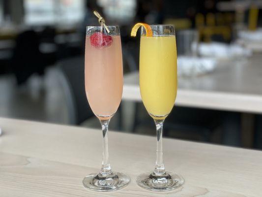 Bellini and Mimosa