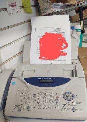 Fax service, sending and receiving, lowest price around